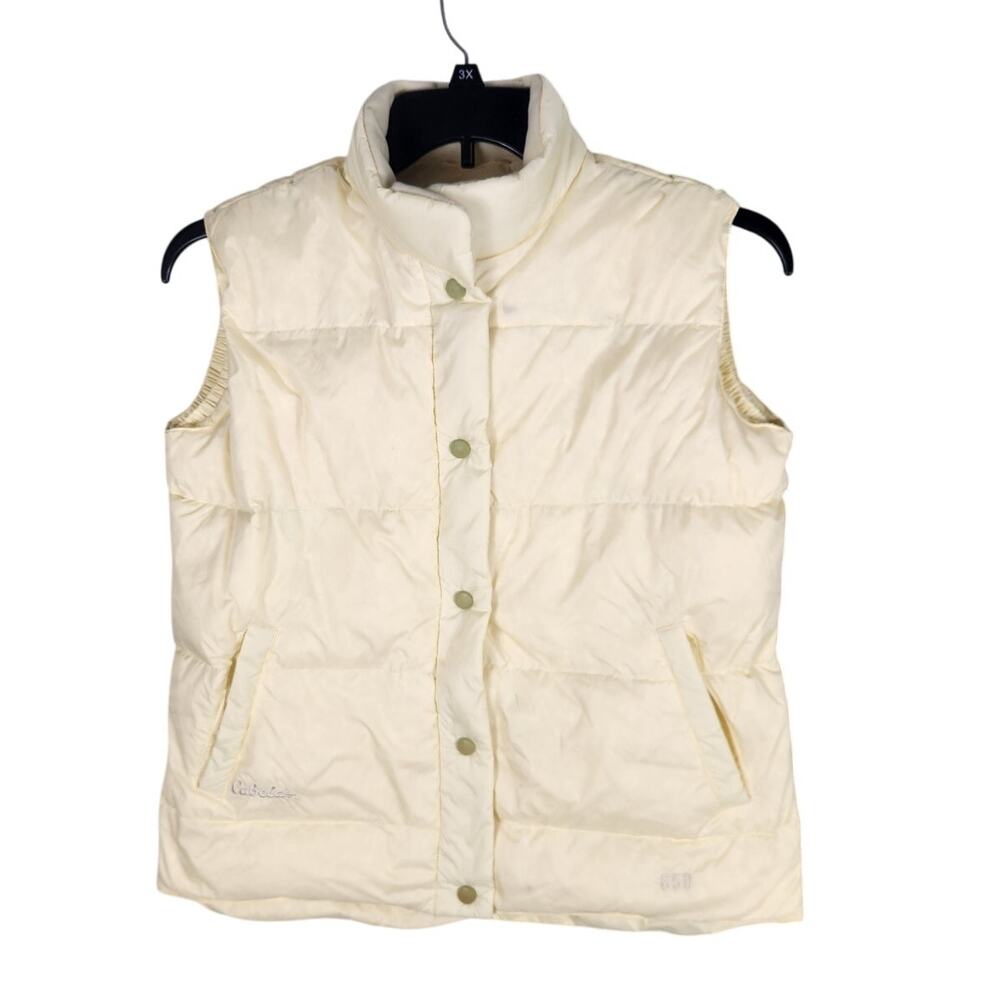 Cabela's 650 Down Puffer Vest Women's small